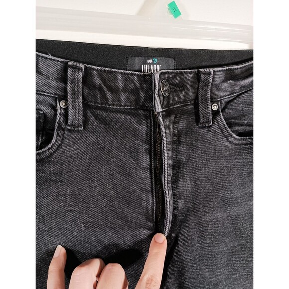 Lularoe Women’s Black Flare High Waisted Tummy Control Jeans Size 28 - Picture 3 of 6